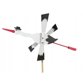    Градинска щъркелова вятърна мелница