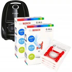    Синтетична торбичка за прахосмукачка Bosch G ALL тип G, 4 бр.
