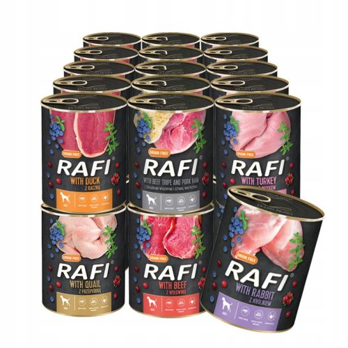  Dolina Noteci Rafi Микс от вкусове 30 х 800 гр. за кучета