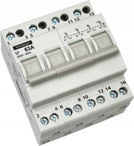 Ключ Schelinger 400 V IP20 63 A