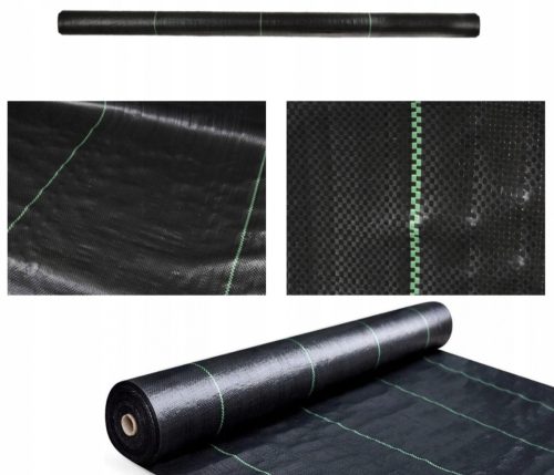 Агротекстил - Мулчиращ агротекстил (против плевели) InterShop24 черен 110 x 2000 cm 90 g/m²