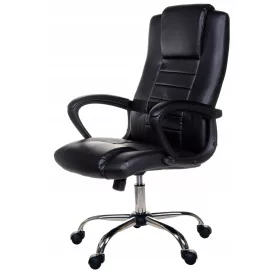    Геймърски стол Giosedio FBS004, черна еко кожа