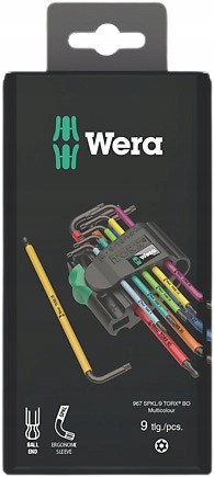  Комплект L-ключове Wera 05073599001