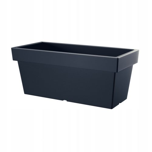  Prosperplast саксия 99 cm x 39 x 41 cm пластмасови нюанси на сиво и сребристо