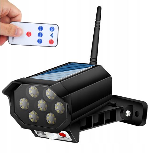  Улична лампа Interlook 50 W 500 lm на соларно захранване