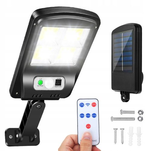  Улична лампа Interlook 100 W 1500 lm на соларно захранване