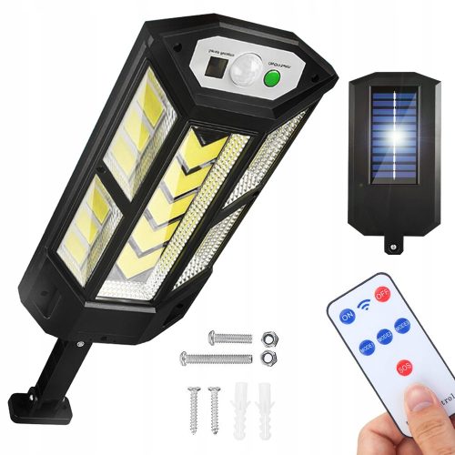  Улична лампа Interlook 150 W 1700 lm на соларно захранване