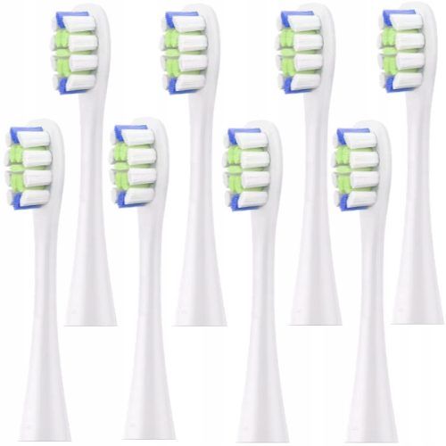  Глави за четки Oclean, 8 броя, бели
