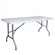 Градинска маса - Туристическа маса GardenLine 61 х 122 х 74 см бяла