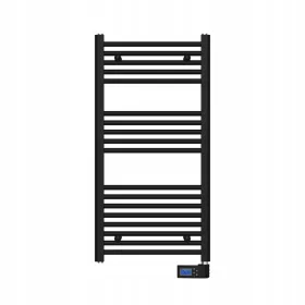   Радиатор за баня Motessi 500 W 500 х 980 мм черен
