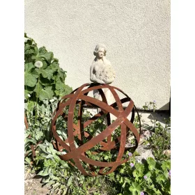    Рустик декоративна топка 50см - градинска тераса