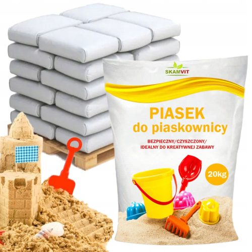 ПЯСЪЧНИК ПЯСЪК 19 х 20KG CLEAN ЗА ДЕТСКИ