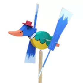    Градинска вятърна мелница ELEGANT DUCK - ръчна изработка
