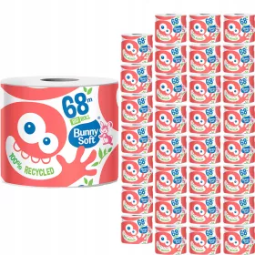   Bunny Soft тоалетна хартия без аромат 32 бр.