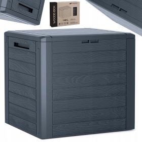   Градинска кутия за съхранение - Градинска кутия Prosperplast Woodebox 140 л, антрацит