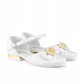    Обувки за причастие за момиче KBD-676 - 31