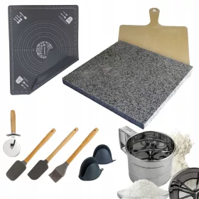   Камък за печене OPENHOME 30 х 30 см, диаметър 30 см