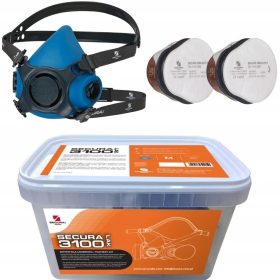 Secura SECURA3100-LAK полумаска боя маска