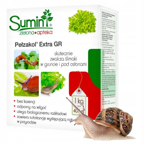 Препарат за растителна защита - СУМИН ЕКО АМБУЛГАКОЛ GR SNAIL CONTROL 1KG