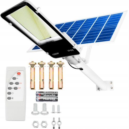 NNLED улична лампа 1000 W 112500 lm на соларно захранване