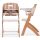  Столче за хранене Childhome 86 х 45 х 53 см + антибактериални кърпички Luba 15 бр.
