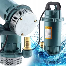   Помпа за градинско напояване - Потопяема помпа Черна 2000 W 9000 l/h