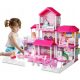  Къща за кукли Kinderini Къща за кукли 3в1 71см