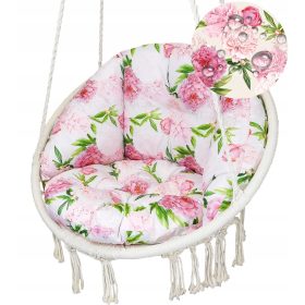    ВЪЗГЛАВНИЦА ЩЪРКЕЛОВО ГНЕЗДО ВОДОУСТОЙЧИВА - божури / крем