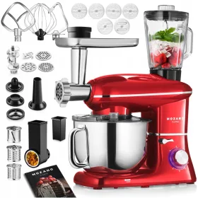    Кухненски робот Mozano Kitchen Assistant 2300 W червен