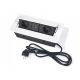 Електрически контакт, USB настолен Led Expert бял