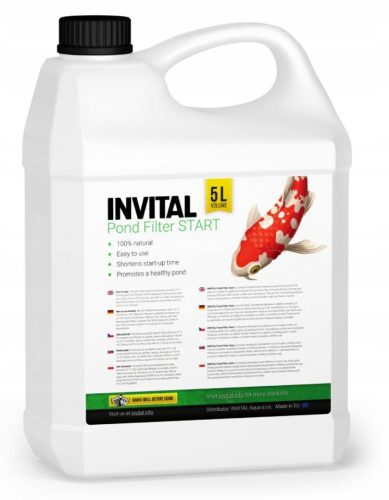  INVITAL Pond Filter Start 5000ml стартерни бактерии