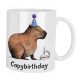 Забавен предмет - ЧАША С ЩАМПА CAPYBIRTHDAY