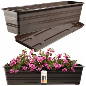    Балконска кутия 59 х 19 см, пластмаса