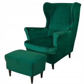   Капак за мебели - Син калъф за фотьойл Ma's Olives