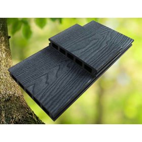   Терасови настилки - Композитна дъска за тераса 5,8 х 0,14 м нюанси на бежово, нюанси на кафяво, нюанси на сиво