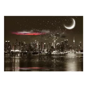   Фототапет - Звездна нощ над Ню Йорк - 400X280