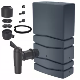    Резервоар за дъждовна вода 350 л 135 х 77,5 см