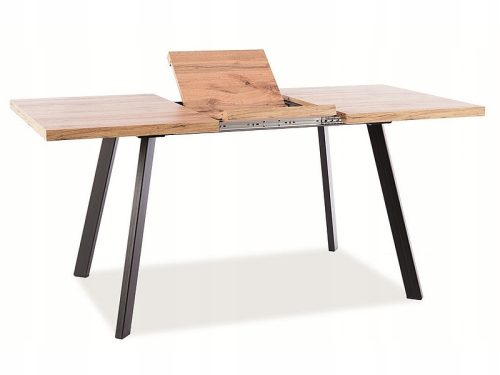  Правоъгълна разтегателна маса Signal LOFT 120 x 80 x 75 см черна