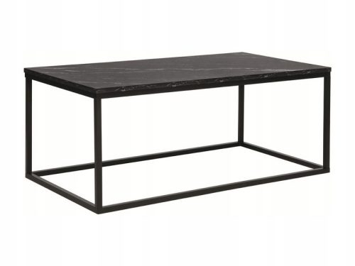  Правоъгълна пейка Signal Rossi 110 x 60 x 45 см черна