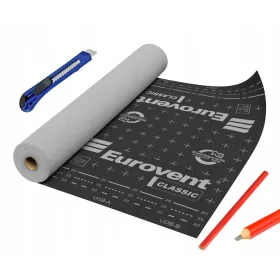   Покривна мембрана Eurovent 50 x 1,5 x 0 mm 120 g/m²