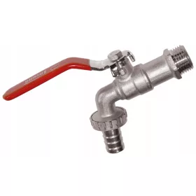    Входящ сферичен кран 1" градински кран