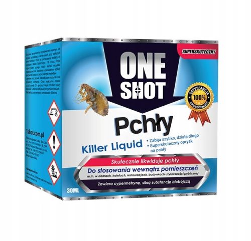  One Shot течност против бълхи 0,4 кг 30 мл