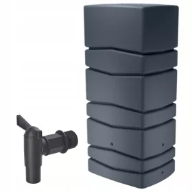    Резервоар за дъждовна вода 650 л 165 х 77,5 см