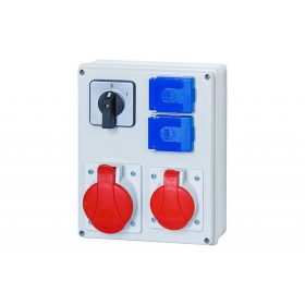   F-Електро 230 V IP44 32 A разпределителна уредба