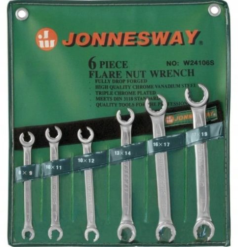  Комплект комбинирани гаечни ключове Jonnesway W24106S