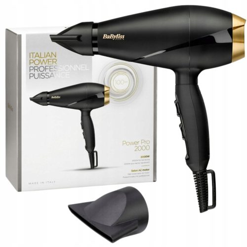  Babyliss 6704E Сешоар + Найлонова дюза за оформяне на сешоар