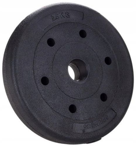  ПЛОЧКА ЗА ТЕЖЕСТИ 2.5KG ДИСК 29mm БИТУМНА ТЕЖЕСТ ФИТНЕС ИЗХОД