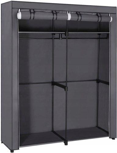  Гардероб DecoKing 140 x 174 x 43 см нюанси на сивото