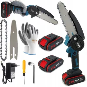    АКУМУЛАТОРЕН ТРИН HILDA 2x БАТЕРИИ 800W Трион за клони