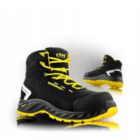   VM Footwear Работни ботуши WISCONSIN, размер 47 + MICHELIN - стикер, бели, 8 x 5 cm